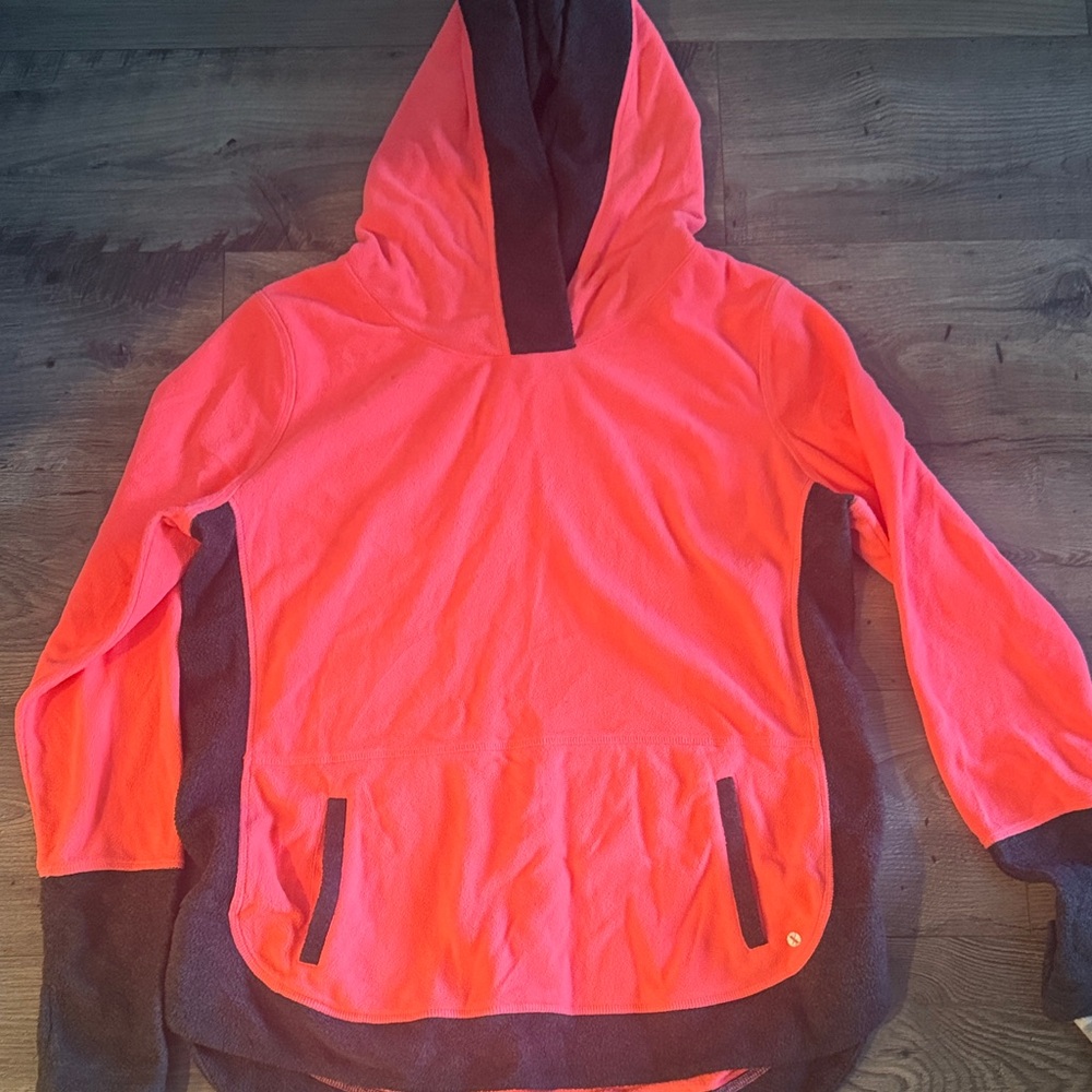 Xersion Pink and Black Fleece Hoodie